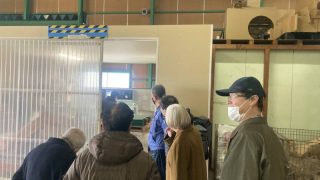 浜田紙業さんで見学